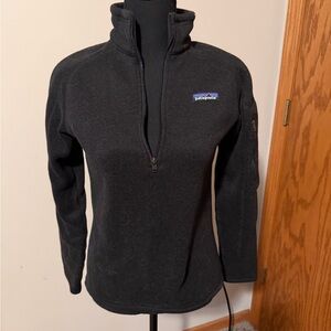 Patagonia Black Fleece Quarter-Zip Jacket